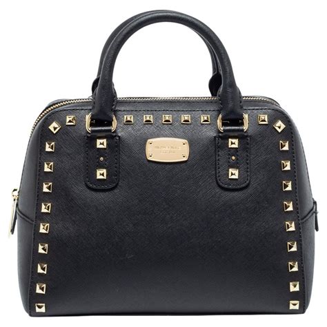 michael michael kors sandrine small saffiano leather satchel|Michael Kors saffiano leather tote.